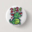 Search for chinese new year badges Wood dragon