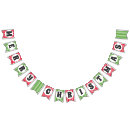 Search for green and white bunting flags Modern