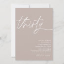 Search for modern birthday invitations Minimalist