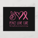 Search for cancer warrior postcards Pink