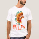 Search for indian headdress tshirts Outlaw