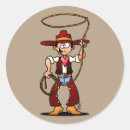 Search for round cowboy stickers Lasso