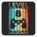 Search for 8 birthday stickers Gamer