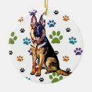 Search for white german shepherd christmas tree decorations Animals