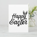 Search for happy bunny easter cards Black and white