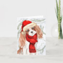 Search for cavalier king charles spaniel christmas cards Spaniels