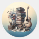 Search for vintage guitar stickers Musical