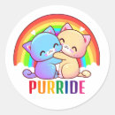 Search for gay pride cat stickers Lesbian