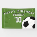Search for soccer birthday banners Kids