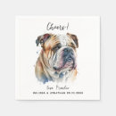 Search for english bulldog napkins Modern