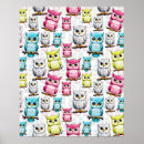 Search for whimsical owl posters Bird