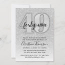 Search for 49th birthday invitations Gold