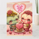 Search for monsters valentines day cards Hearts