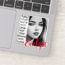 Search for retro black and white stickers Stylish