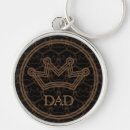 Search for gold crown key rings Black
