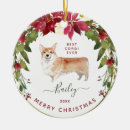 Search for corgi christmas decor Watercolor