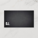 Search for deejay business cards Modern