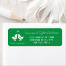 Search for love bird return address labels Retro