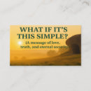 Search for gospel business cards Christian