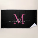 Search for monogram towels Black