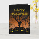 Search for tree halloween cards Orange