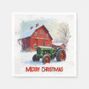Search for red tractor napkins Agriculture