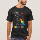 Search for dinosaur mens tshirts Rainbow
