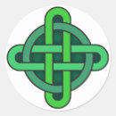 Search for green celtic knot stickers Symbol