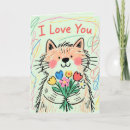 Search for valentines day mothers day cards Cat