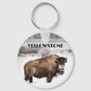 Search for buffalo rounded key rings Yellowstone