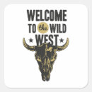 Search for country and western stickers Wild wild west