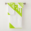 Search for lime green bath towels Modern