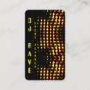 Search for rave business cards Music