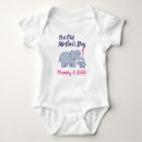Search for first mothers day baby bodysuits Mum