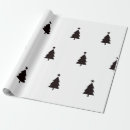 Search for star christmas wrapping paper Black and white
