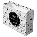 Search for black and white christmas gift bags Cute