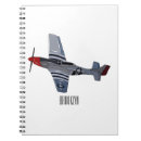 Search for fighter pilot notebooks Aeroplane