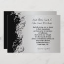 Search for black and silver wedding invitations Trendy