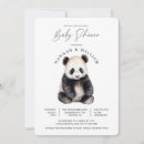 Search for baby panda invitations Modern