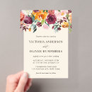 Search for bloom wedding invitations Autumn
