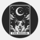 Search for vintage tarot stickers Black cat