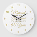 Search for 60th wedding anniversary clocks 60 years together
