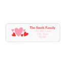 Search for with hearts return address labels Sweet