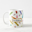 Search for pre school teacher mugs Crayons