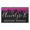 Search for glitter name tags Pink