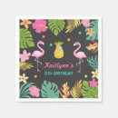 Search for luau napkins Flamingo