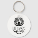 Search for cute yoga key rings Wellness