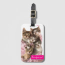 Search for funny luggage tags Kitten