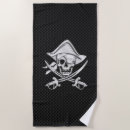 Search for pirate beach towels Crossbones