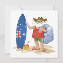 Search for surfboard christmas cards Santa